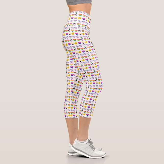 Leggings de coeur de fierté #2 (Droite)