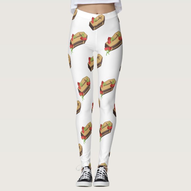 leggings de coffin emojis (Devant)