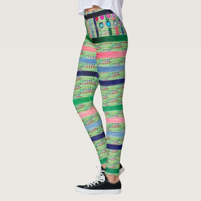 Leggings de compression sportive actifs (Gauche)