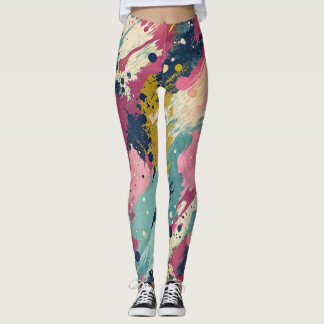 Leggings de conception avec motif défaillant