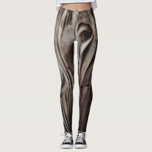 Leggings de conception de champignons 3D