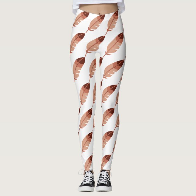 Leggings de conditionnement de la plume (Devant)