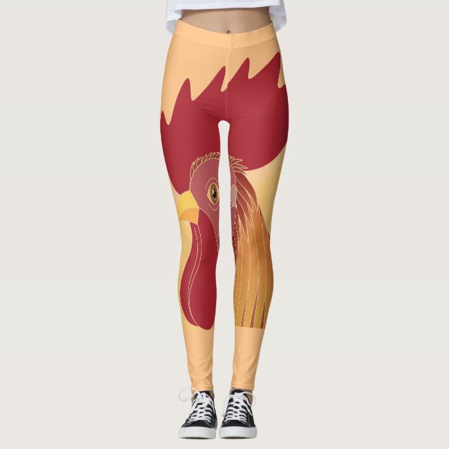 Leggings de coq (Devant)