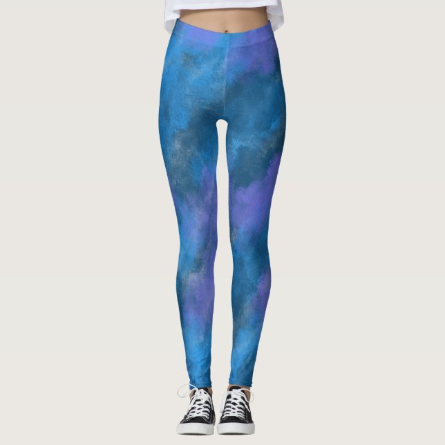 Leggings de couleur d'eau (Devant)