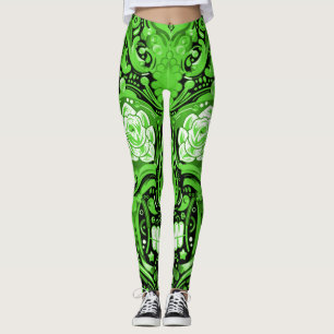 Leggings de crâne de sucre irlandais