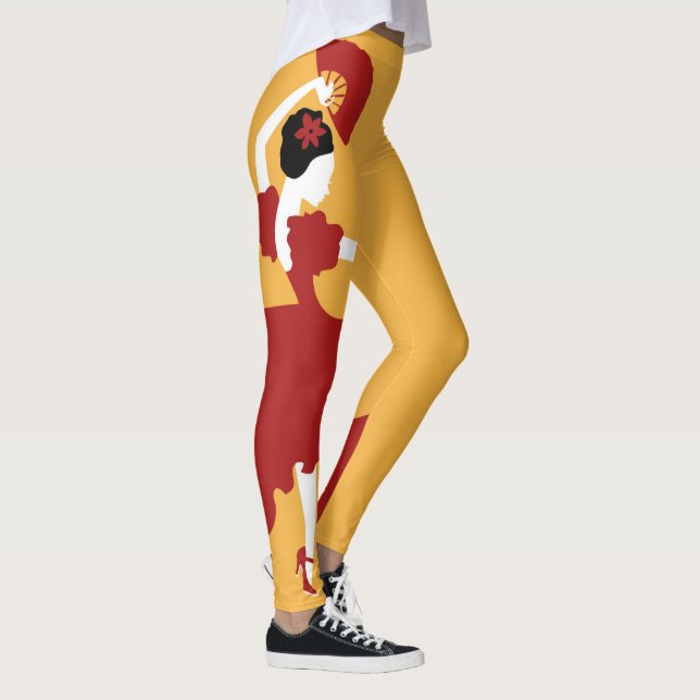 Leggings de danseuse flamenco (Droite)