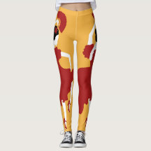Leggings de danseuse flamenco