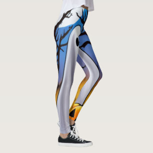 Leggings de fantôme d'Halloween