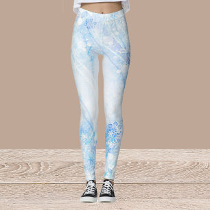 Leggings de flocon de neige d'hiver