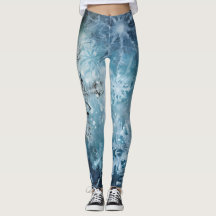 Leggings de flocon de neige - Jolie