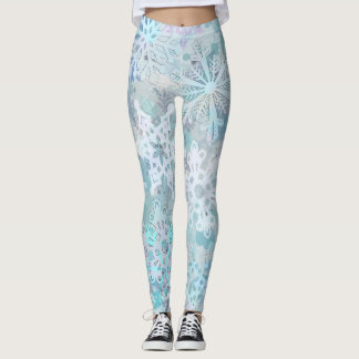 Leggings de flocons de neige