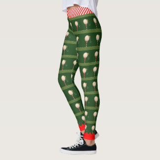 Leggings de golf de Noël tendance