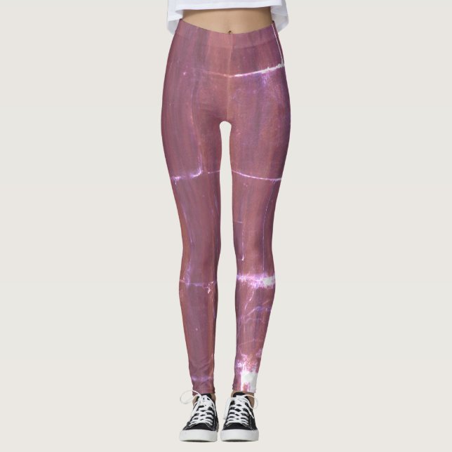 Leggings de Grunge Rose (Devant)