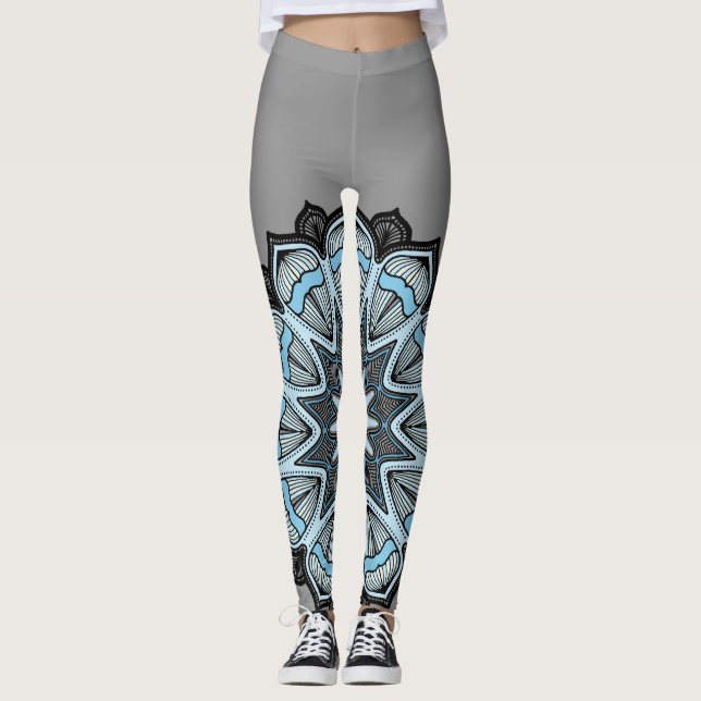 Leggings de Kaleidoscope Mandala (Devant)