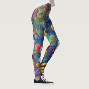 Leggings de la course spatiale