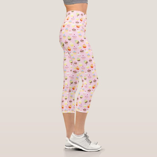 Leggings de la fête de Cupcake #2 (Droite)