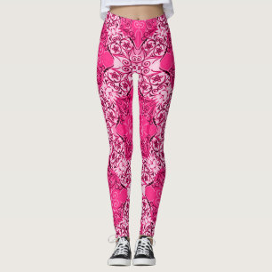 Leggings de la fête de la Rave Rose la plus popula