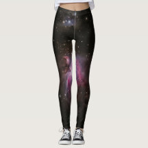 Leggings de la Galaxie rose cosmique