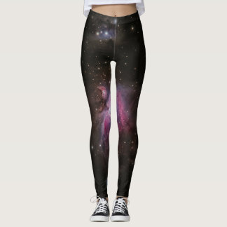 Leggings de la Galaxie rose cosmique