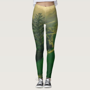 Leggings de la montagne verte