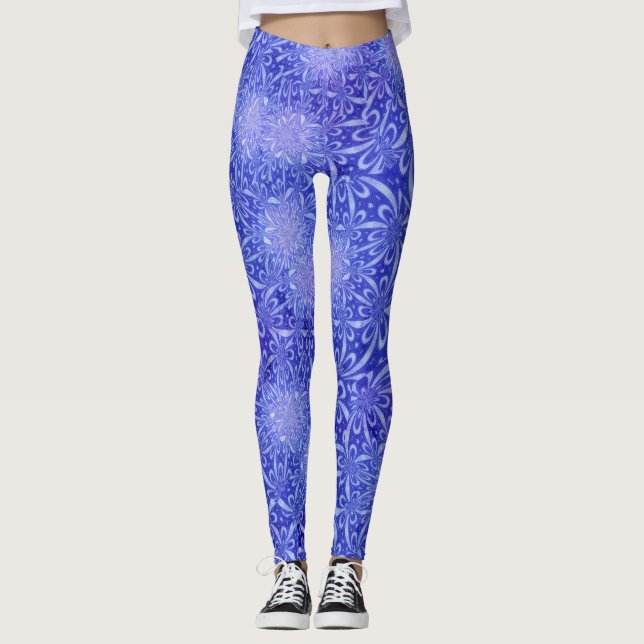 leggings de la passion violette (Devant)