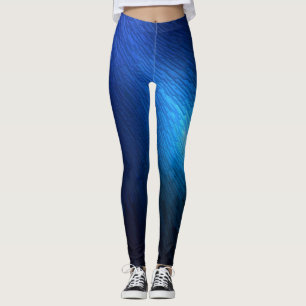 Leggings de la pile Blue Streak