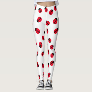 Leggings de la poule rouge