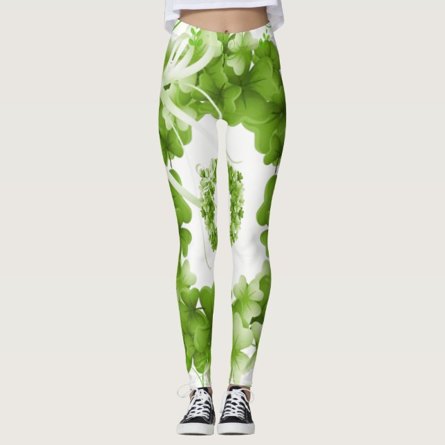 Leggings de la Saint-Patrick (Devant)