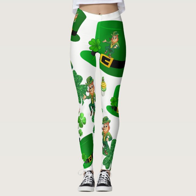 Leggings de la Saint-Patrick (Devant)