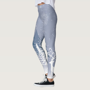 Leggings de la scène d'hiver