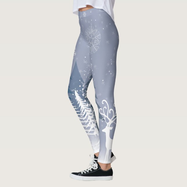 Leggings de la scène d'hiver (Gauche)
