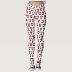 Leggings de la souris de Noël