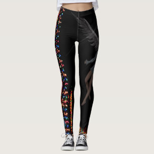 Leggings de l'ange de Noël