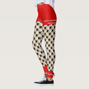 Leggings de l'équipe de baseball avec faux short r