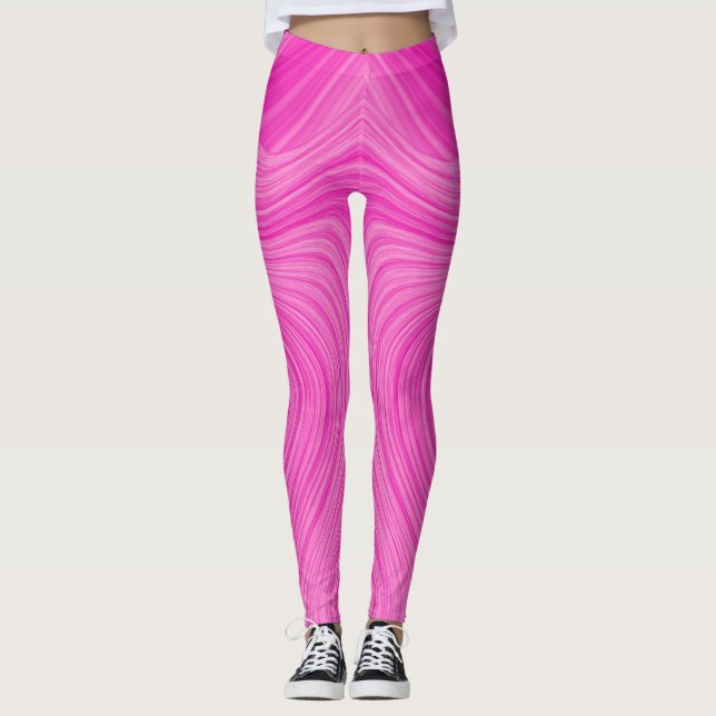 Leggings de machines Cloud personnalisées (Devant)