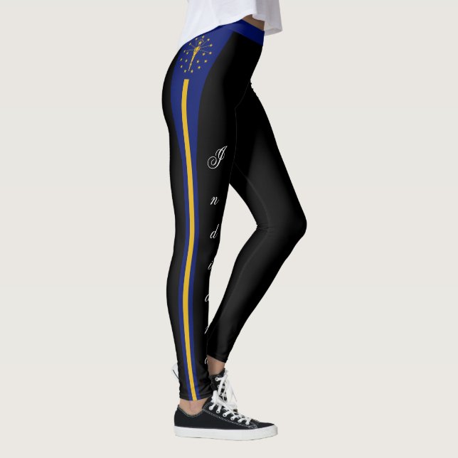 leggings de mode Indiana, drapeau Indiana /sports (Droite)
