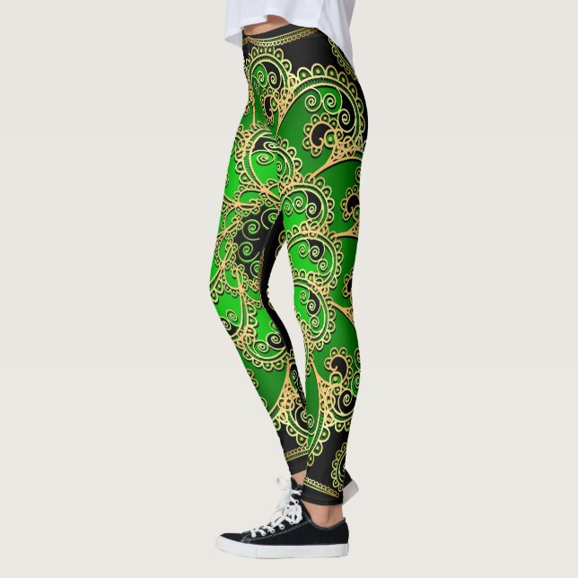 Leggings de mode Pop Ornate (Gauche)