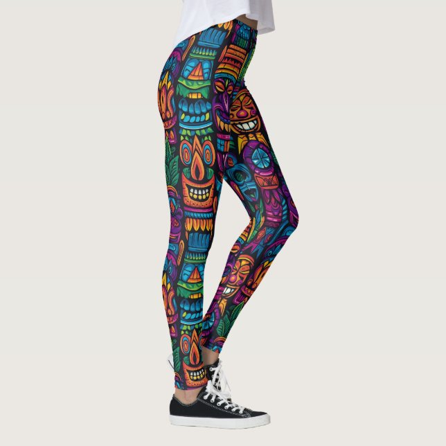 Leggings de mode Tiki Pop (Droite)