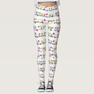 Leggings de Music Notes