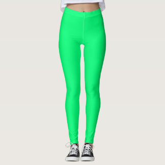 Leggings de néon vert