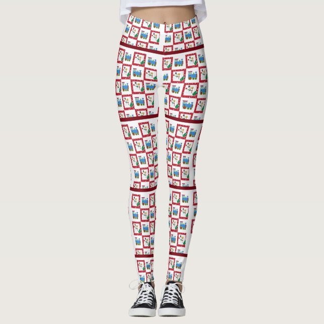 Leggings de Noël (Devant)