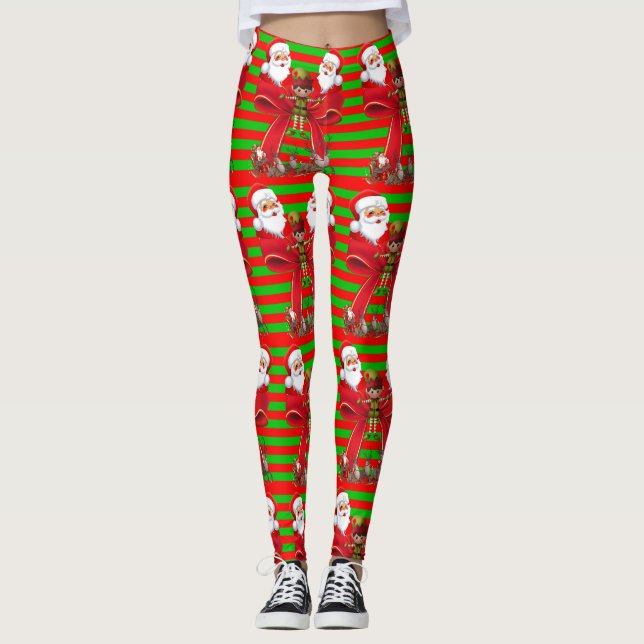 Leggings de Noël (Devant)
