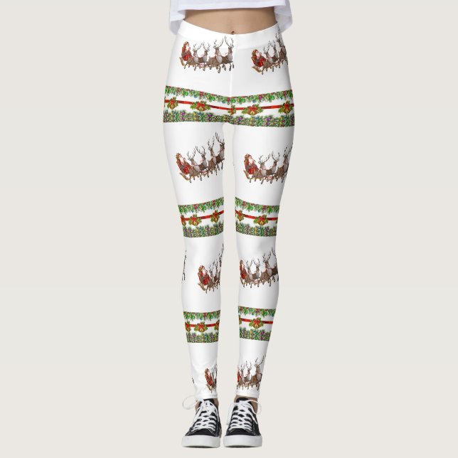 Leggings de Noël (Devant)