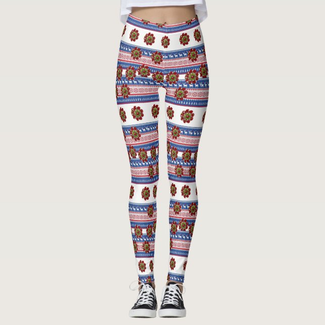 Leggings de Noël (Devant)