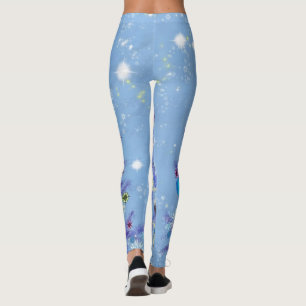 Leggings de Noël avec Beau sapin de Noël