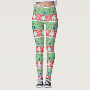 Leggings de Noël, Snowman