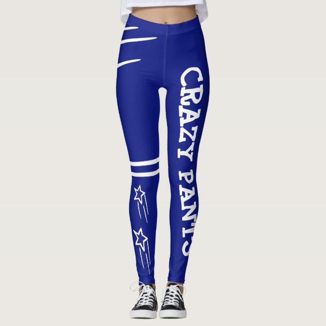 Leggings de pantalon fou (Devant)