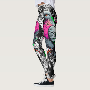 Leggings de pigeon feral