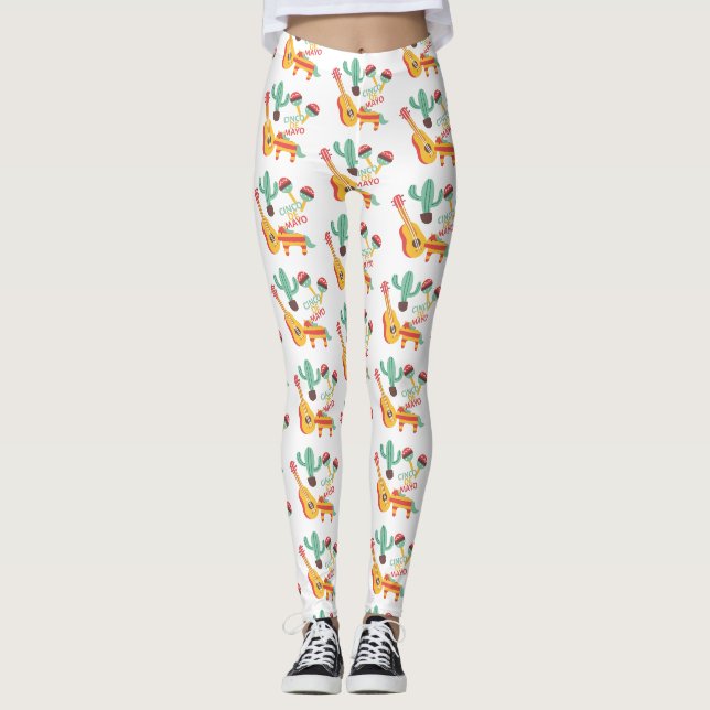 leggings de pinata cinco de mayo (Devant)
