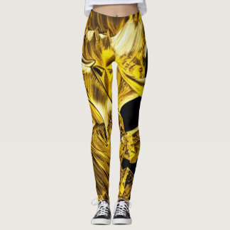 Leggings de poussières d'or Midas
